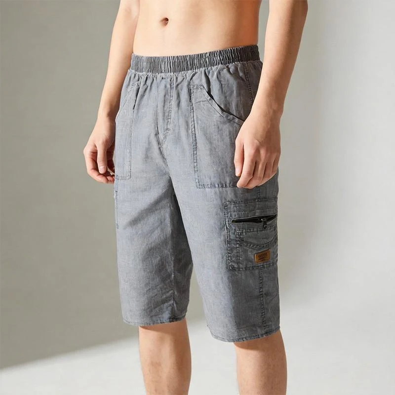 Pantaloni 3 sferturi Barbati (XL-5XL) 3