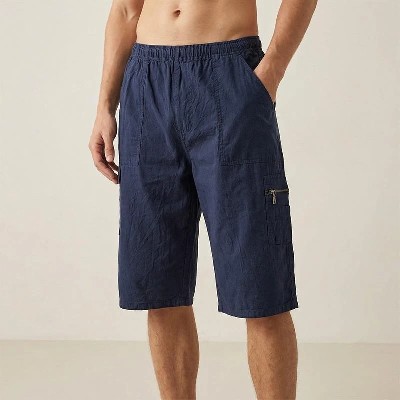 Pantaloni 3 sferturi Barbati (XL-5XL) 3