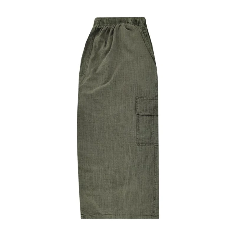 Pantaloni 3 sferturi Barbati (XL-5XL) 4