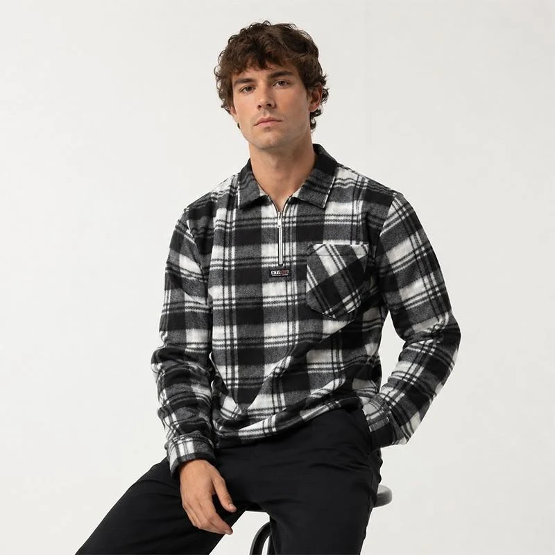 Camasa Barbati fermuar (M-3XL) 2