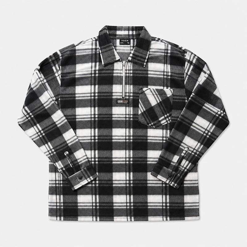 Camasa Barbati fermuar (M-3XL) 3