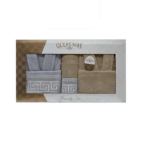 Set 4 pcs: halate cu prosope
