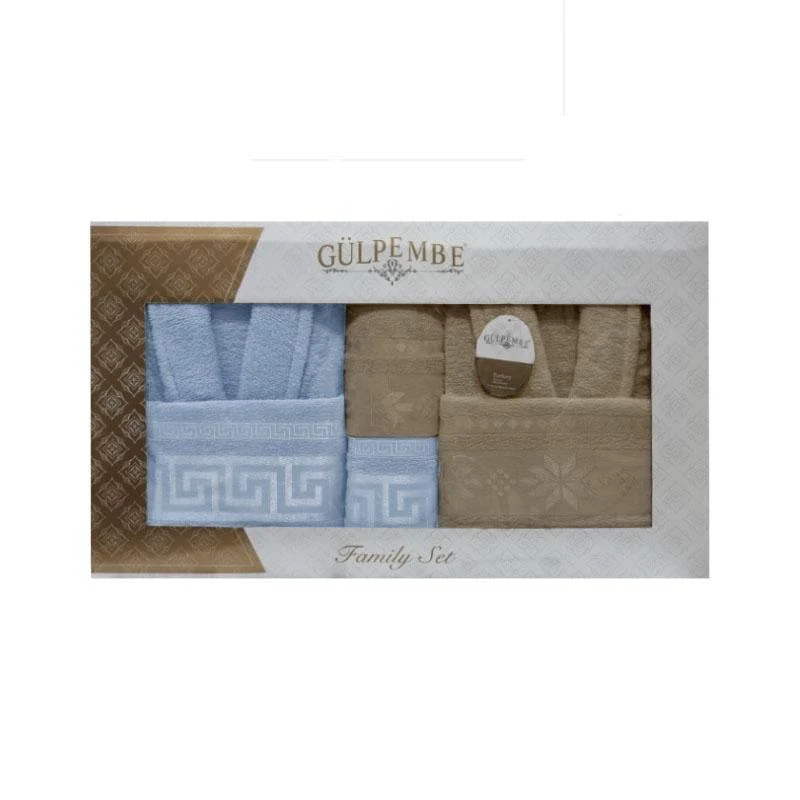Set 4 pcs: halate cu prosope 2