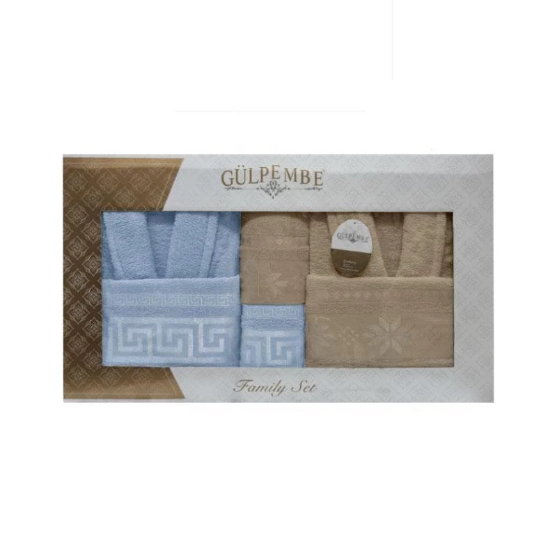 Set 4 pcs: halate cu prosope 3