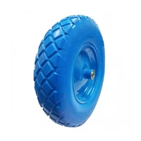 Roata p/t roaba cu rulment Albastru 4.00-8 /5 2