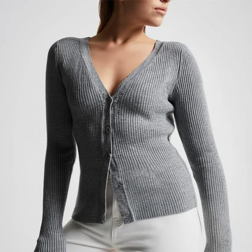 Pulover Dame cu nasturi (S/M-M/L)