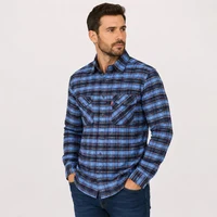 Camasa Barbati cu mineca lunga,nasturi (XL-5XL)