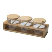 Set recipiente condimente 400 ml 2