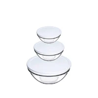 Set 3 caserole sticla Chef's (2500 ml / 1700 ml / 1135 ml)