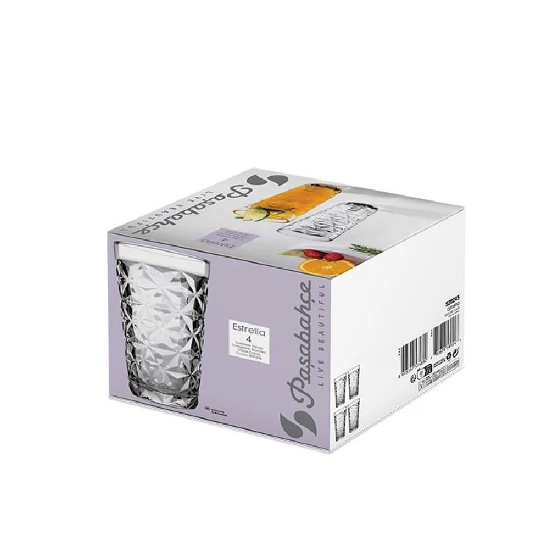 Set pahare Estrella 4 pcs / 285 ml 2