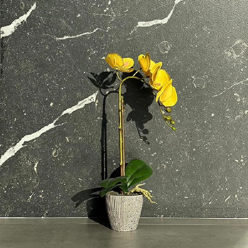 Orhidee decorativa in ghiveci 42 cm 3