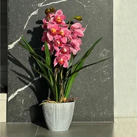 Orhidee decorativa in ghiveci 70 cm