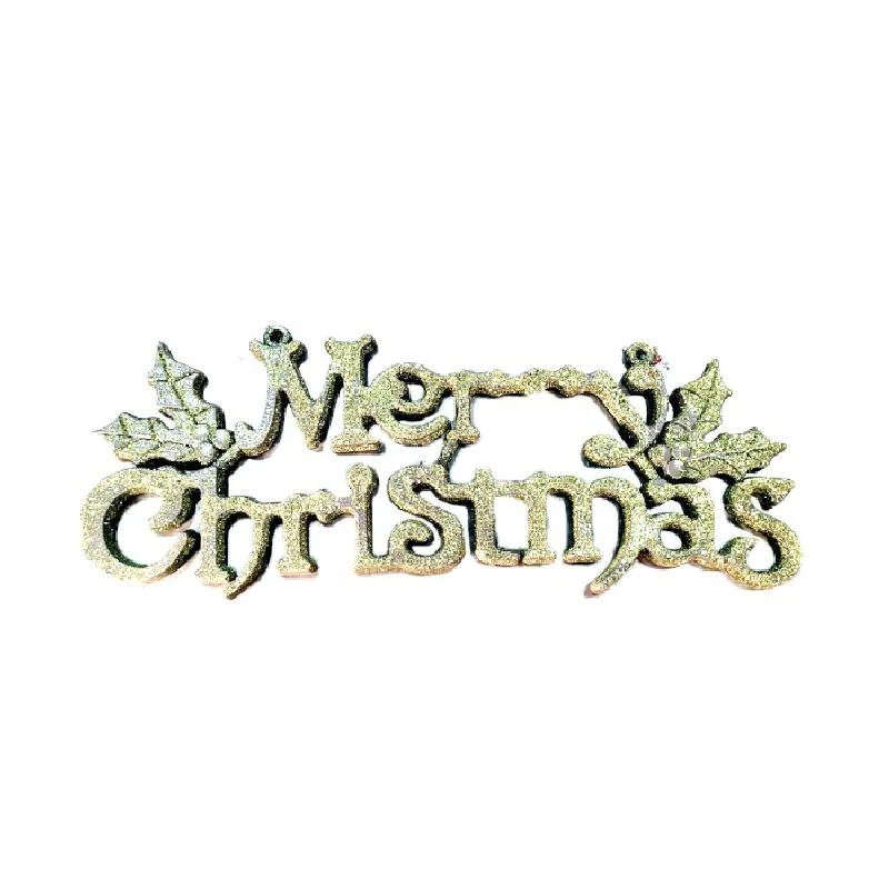 Figurina Merry Cristmas 36 cm 2