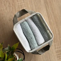Набор кухонных полотенец в корзине 4 шт (30x30) 2