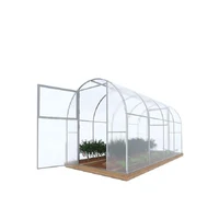 Sera policarbonat cu sistem de irigare (8x3x2.5)