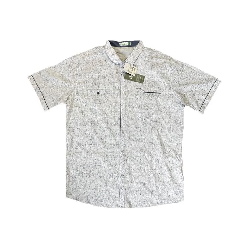 Рубашка Мужская с коротким рукавом (XL-5XL) 2