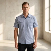 Camasa Barbati cu mineca scurta (XL-5XL)