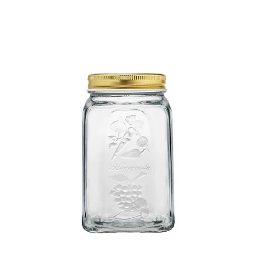 Borcan sticla cu capac Homemade 1000 ml