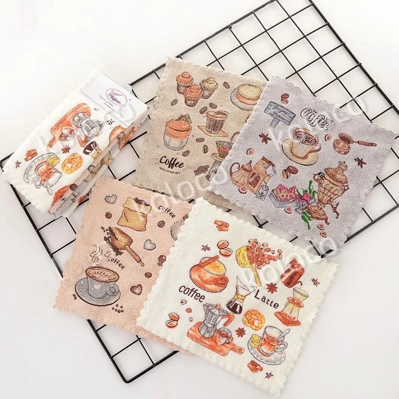 Set prosoape bucatarie 5 buc (30x30) 2