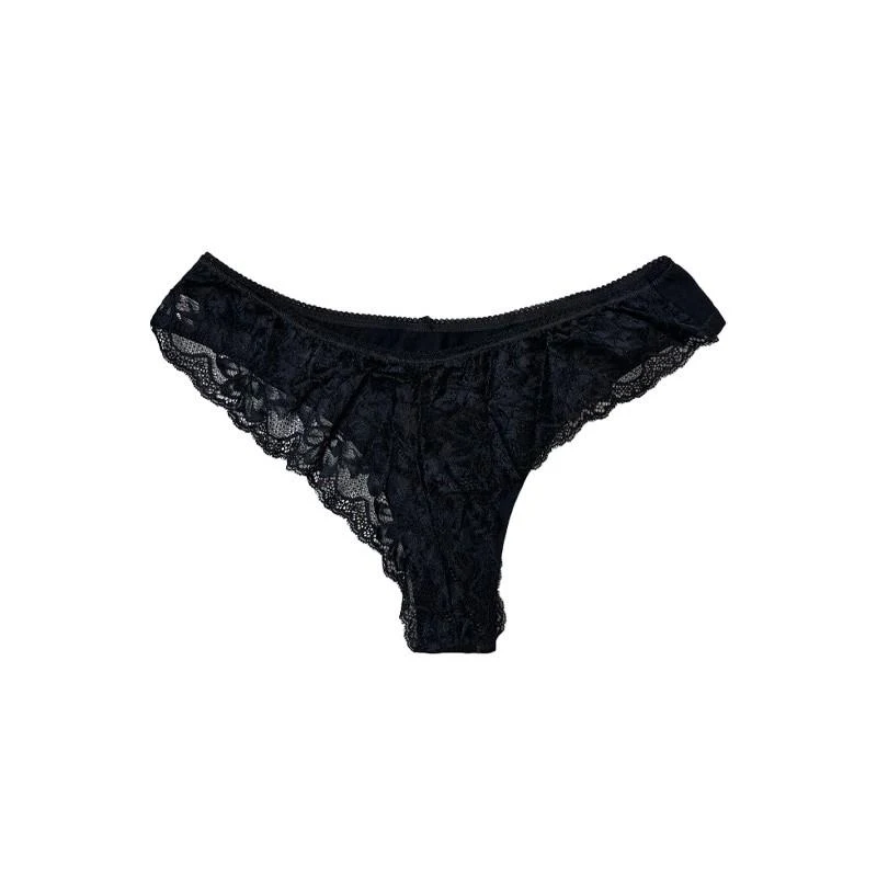 Set chiloti Dame 3 buc negru 2