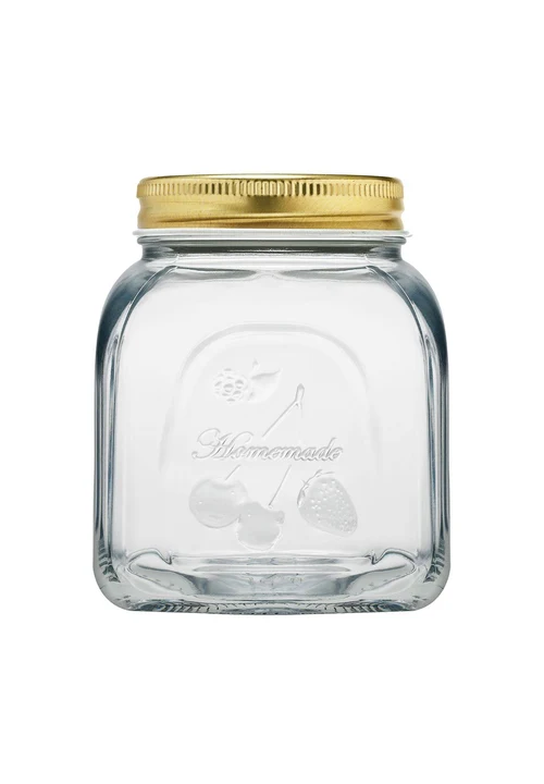 Borcan sticla cu capac Homemade 500 ml