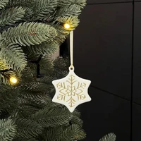 Decoratiune de Craciun Fulg 10cm