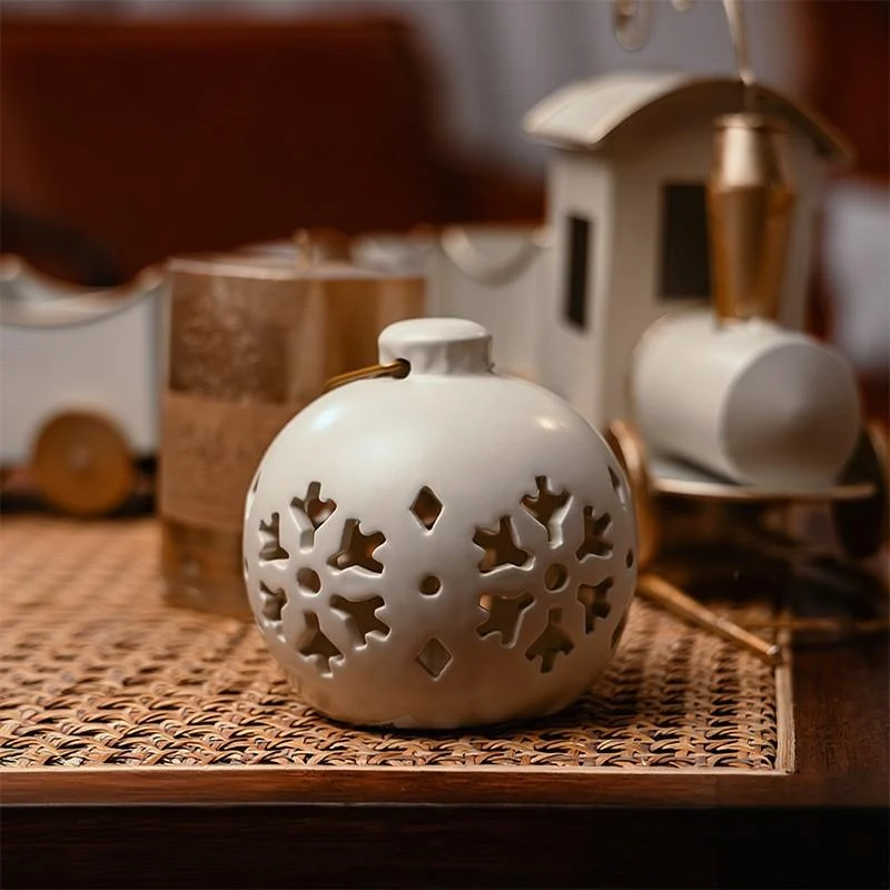 Decoratiune de Craciun Glob 10,5 cm LED 2