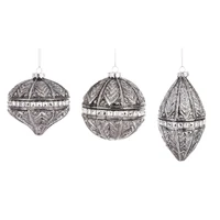 Set 3 Globuri pentru brad 2