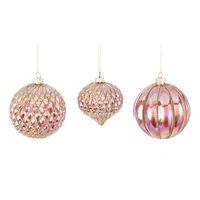 Set 3 Globuri pentru brad 2