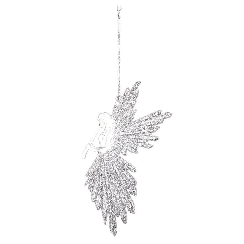 Set 2 decoratiuni brad Ingeri 16,5x12x1 cm 2