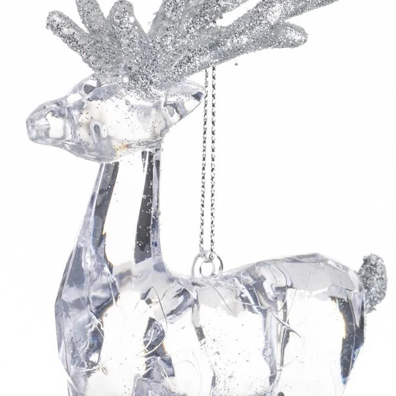 Decoratiune brad Cerb 14x9x6 cm 2