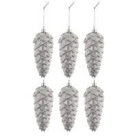Set 6 Globuri pentru brad 14x6x6 cm 2