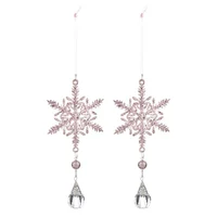 Set 2 decoratiuni brad Fulg 20x9x3 cm 2