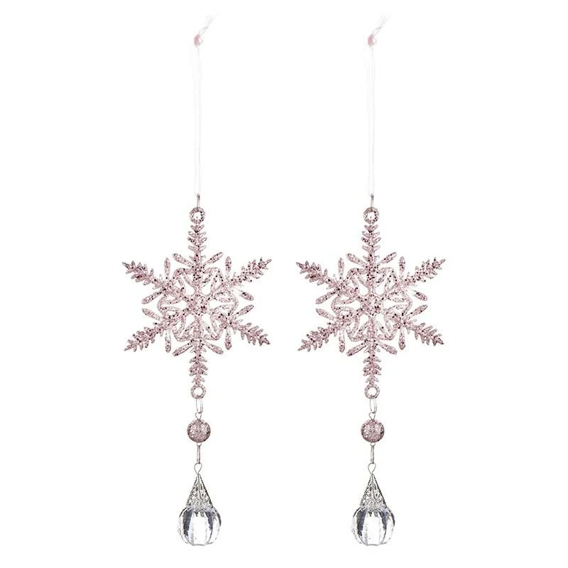 Set 2 decoratiuni brad Fulg 20x9x3 cm 2