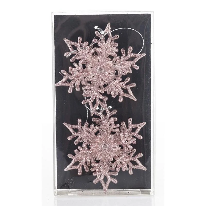 Set 2 decoratiuni brad Fulg 11x10x3 cm 2