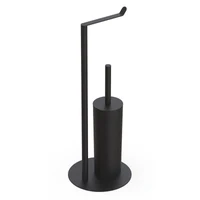 Perie WC cu suport hirtie (20x20x65)