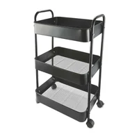 Carucior depozitare cu 3 nivele (40.4x28.7x78)