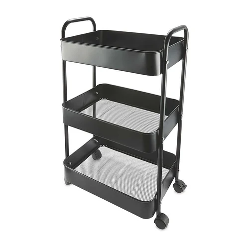 Carucior depozitare cu 3 nivele (40.4x28.7x78)
