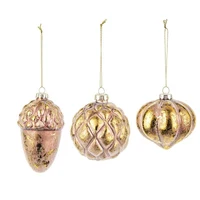 Set 3 Globuri pentru brad 2