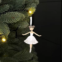 Decoratiune brad Balerina 10,5x7x3,5 cm