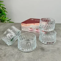 Set boluri  sticla Leafy 4 pcs / 240 ml