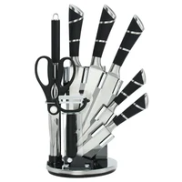 Set cutite bucatarie cu suport