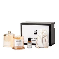 Set difuzor arome cu cristale si ulei 15ml/350 gr