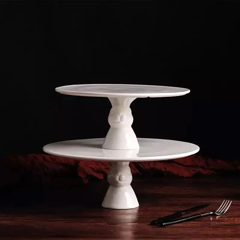 Platou pe picior ceramica 19.5 cm 3