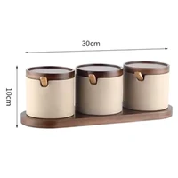 Set recipiente condimente 3 buc 250 ml