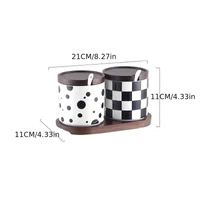 Set recipiente condimente 2 buc 350 ml