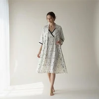 Set Dame (halat cu camasa de noapte) (S-2XL) 9