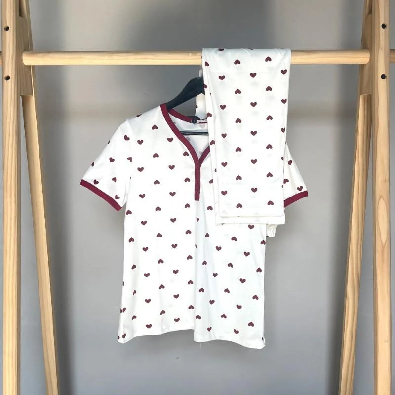 Pijama Dame (maiou cu pantaloni) (S-2XL) 2
