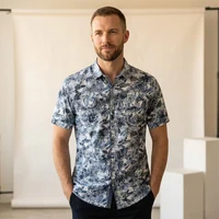 Camasa Barbati cu mineca scurta (XL-5XL)