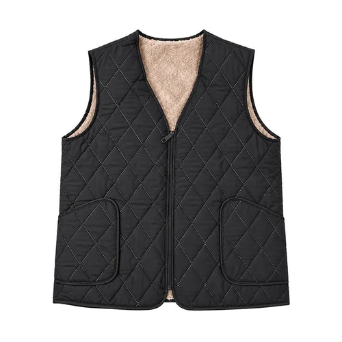 Vesta Barbati fara maneca fermuar (7XL-9XL)